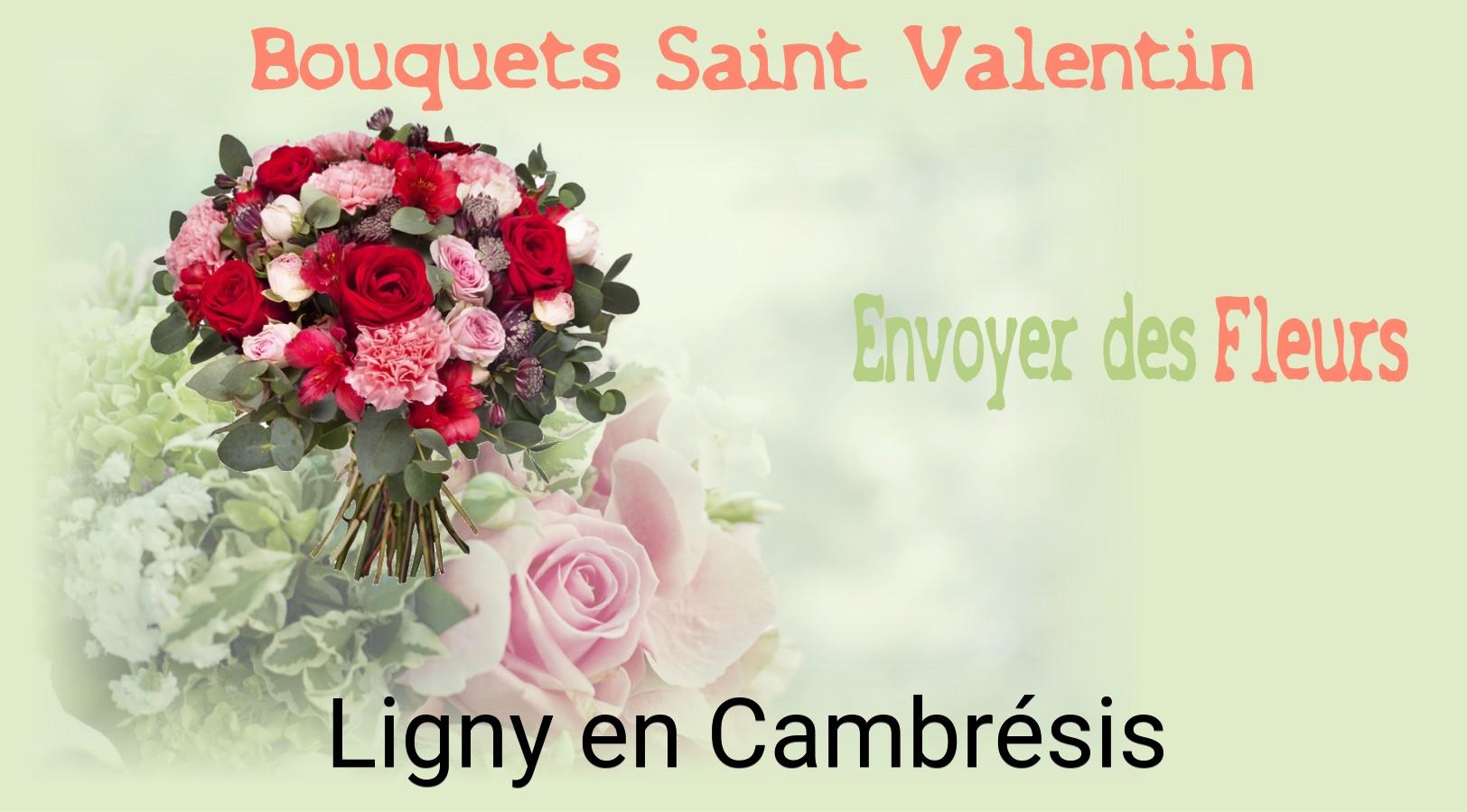 Roses de Saint-Valentin livrées à Ligny-en-Cambrésis